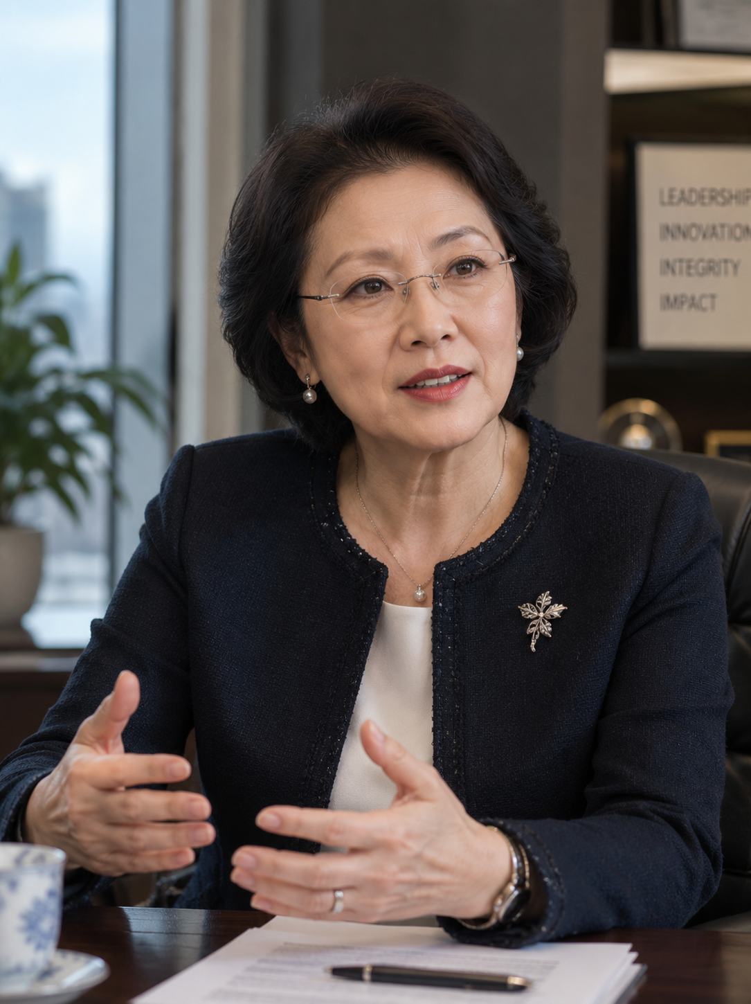 李淑惠,尚雍建設創辦人暨代表人